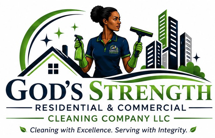 God's Strength Cleaning Company logo